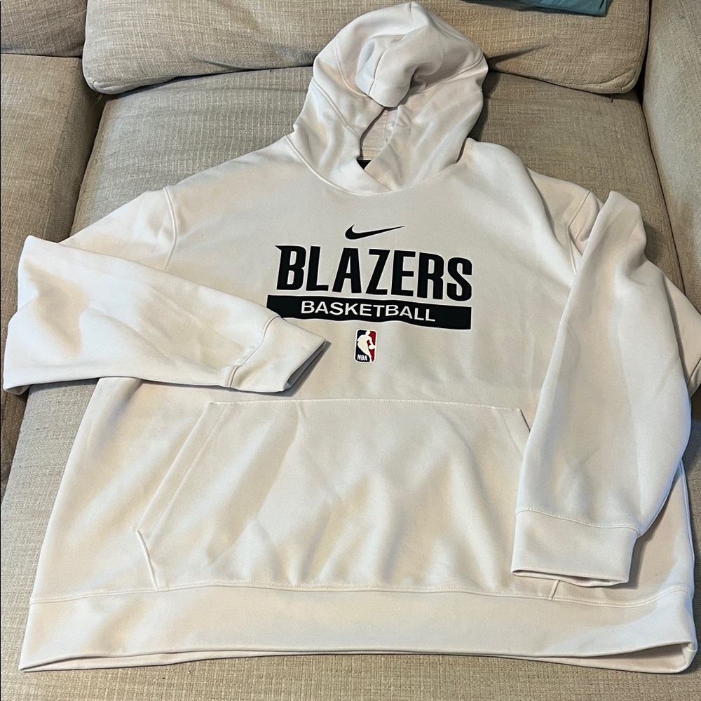 Nike NBA Authentic Portland Trail Blazers Basketball Hoodie
